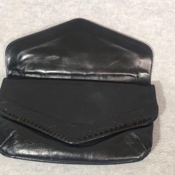 COLLINS Leather Clutch Handbag Famous for Quality Design and Construction - Picture 3 of 16